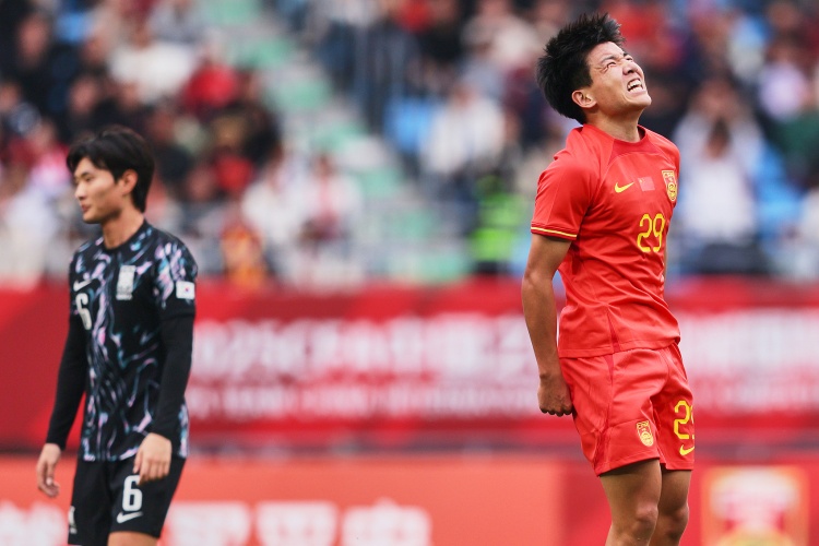 U22鹽城邀請(qǐng)賽韓國(guó)隊(duì)表現(xiàn)不佳，前兩輪1平1負(fù)未嘗勝績(jī)